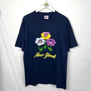Vintage New York Floral T-Shirt